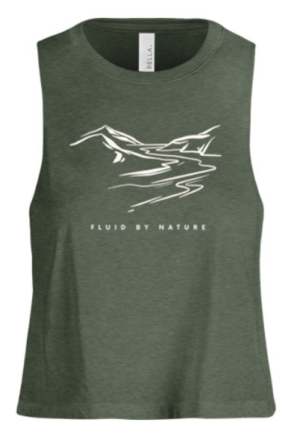 Fluid by Nature Tank - Forest Green - Image 2